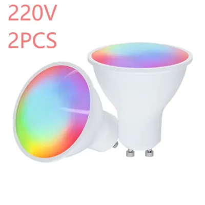 2PCS GU10 Smart Bulb 5W RGB CW image 1