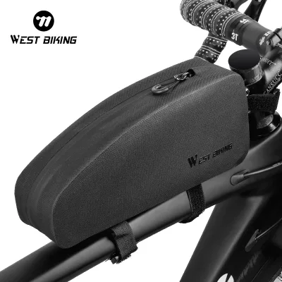 West BIKING Waterproof Bicycle Bag Cycling Frame Top Tube Bag MTB R...
