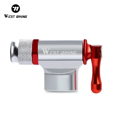 WEST BIKING CO2 Bike Pump Mini Inflator Presta Schrader MTB Road