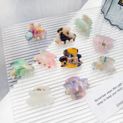 Korean Fairy Mini Hair Claw Clips Delicate Style for Women