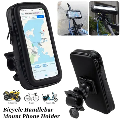 Bike Phone Waterproof Case Mount Holder 360° image 1