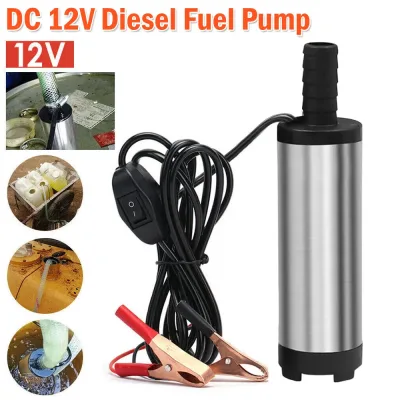 12V Submersible Water Pump 38mm DC Car Adapter