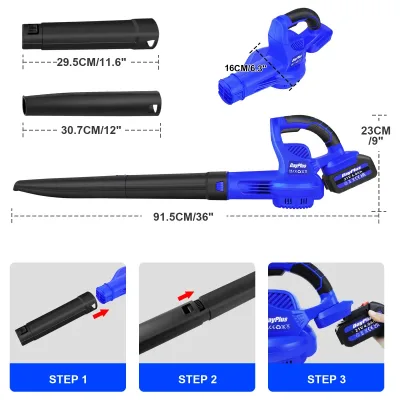 Cordless Leaf Blower 220CFM