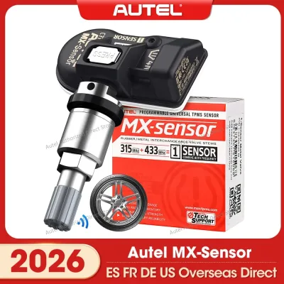 Autel MX Sensors 2in1 Press-in Sensor 315MHz + 433MHz frequencies Tire Replacement TPMS Sensor Work with TS501 TS508WF I