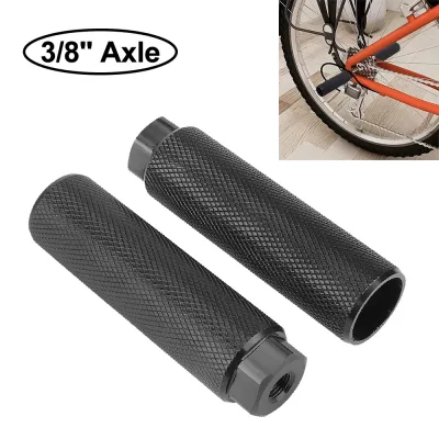 MTB BMX Alloy Foot Stunt Pegs 3/8-Inch Axle — Pair