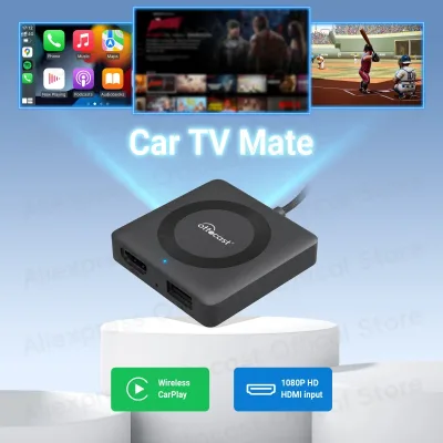 Wireless CarPlay Adapter OTTOCAST Car TV Mate C3 Multimedia Adapter...
