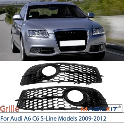 Magickit for Audi A6 C6 S-Line Models 2009-2012 Gloss Black Front B...
