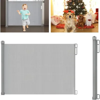 Retractable Safety Gate for Stairs image 1