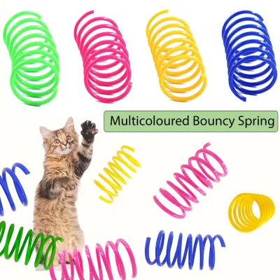 Interactive Cat Spring Toy image 1