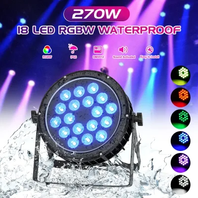 270W 4 in 1 LED Par Light RGBW DMX512 image 1