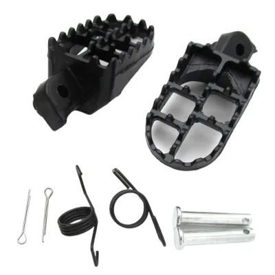 Anodized Alloy Motorcycle Foot Pegs for Kawasaki KLX110 Pit Bikes