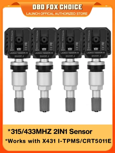 Launch FR Sensor 433 315MHZ TPMS Sensor 4pcs/lot Tire Repair Tool S...