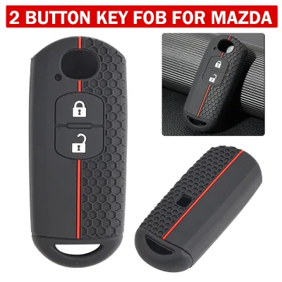 Mazda Silicone Key Fob Shell Case Cover for Mazda 2 3 CX3 CX5 CX7 CX9