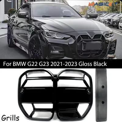 Magickit Front Bumper Grille Grill Mesh CSL Style for BMW 4 Series ...