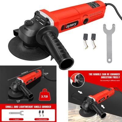 Dayplus 115mm Angle Grinder 4.5 Inch 240V 5000W 12000rpm Electric G...