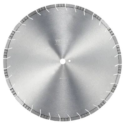 SucceBuy Diamond Blade 18inch Concrete Saw Blade Wet Dry Flat Teeth Diamond Segment Blade Universal 1 inch Center Hole D
