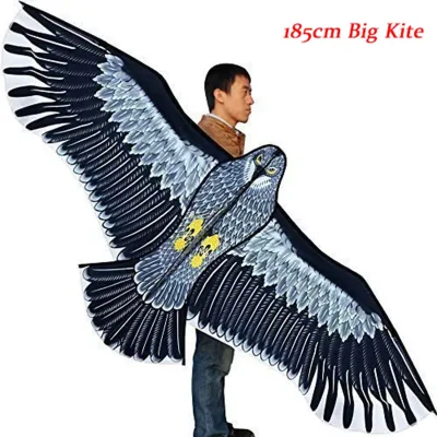 New  Outdoor Fun Sports Huge 71Inch Eagle Kite With Handle Line Novelty Toy Kites For Adult /Kids Large Good Flying image 1