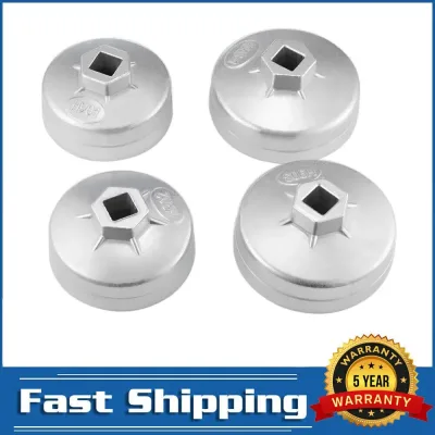 4pcs Oil Filter Cup Cap Wrench Socket Remover Tool for BMW Audi VW ...