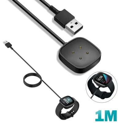 USB Charging Cable for Fitbit Charge 5 4 3 Versa 2 3 4 image 1