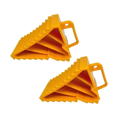 Universal Wheel Chock and Tire Repair Kit