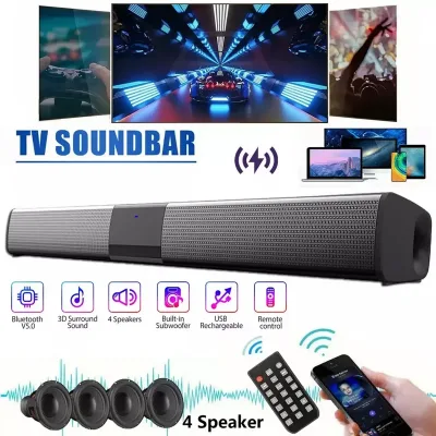 Bluetooth Soundbar With Subwoofer