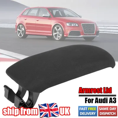 For Audi A3 8P Soft Cloth Center Armrest Latch Lid Cover Clip Catch 03 -12 Black
