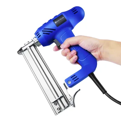 Electric Corded Staple Gun and Nailer 15–32mm with 400 Fasteners