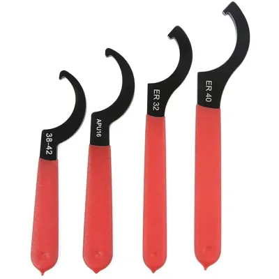 Coilover Wrench, Hook Wrenches Tools Set Shock Spanner Wrench Set C...