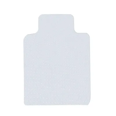 Plastic PVC Non Slip Office Chair Desk Mat Carpet Protector Lipped Spiked