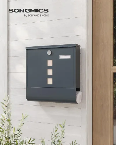 Wall Mounted Post Box With Lock