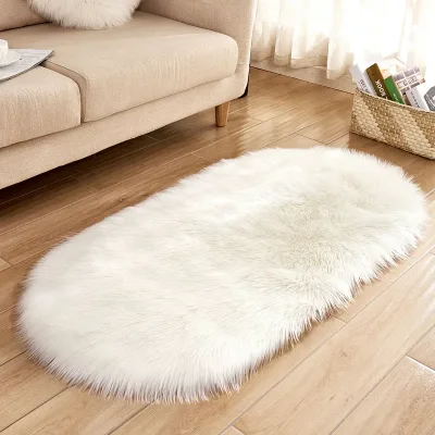 Faux Fur Sheepskin Floor Rug