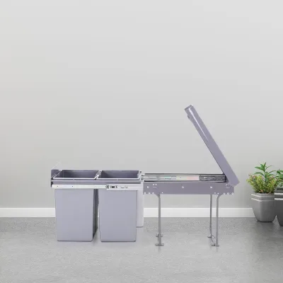 40L Pull Out Recycling Waste Bin for Dining Room, Living Room Home Office