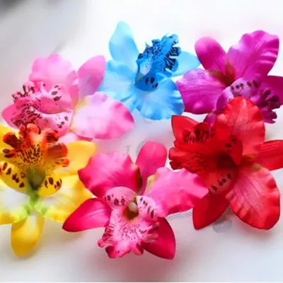 Artificial Flower Hair Clip Bohemian Hawaiian Beach Party Hairpin