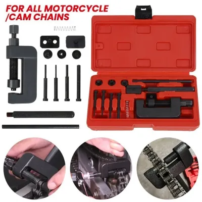 13-Piece Motorcycle Chain Breaker Kit image 1
