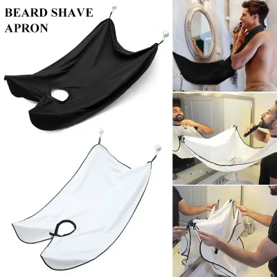 Men's Facial Hair Beard Shaving Apron Care Shave Catcher Net Cape Bib Reusable