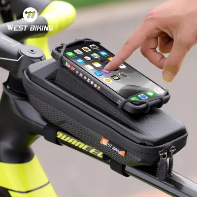 West BIKING Multifunctional Bicycle Bag With Phone Holder Front Fra...