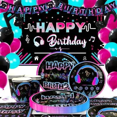 Fruitful Party 93pcs Birthday Party Supplies image 1