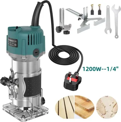 2 Batteries 8'' 4000W Mini Cordless Chainsaw Electric One-Hand Saw Wood Cutter image 1