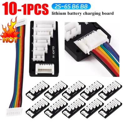 1-10pcs 1S/2S/3S/4S/5S/6S Lipo Battery Balance Charger Cable Lithiu...