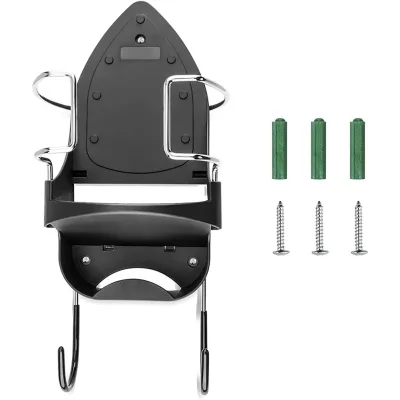 Iron Board Hanger Wall Mount Electric Iron Holder Iron and Ironing ...