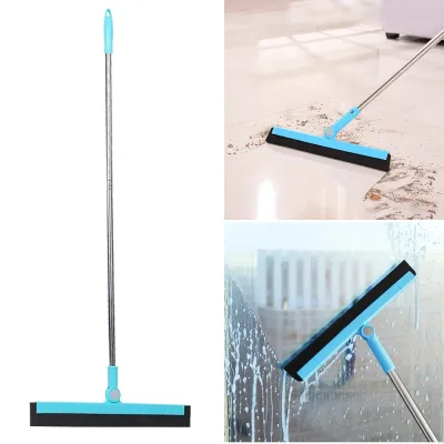 Floor Squeegee Wiper Broom Floor Tile Bathroom/Kitchen Clean Long H...