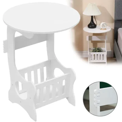 Modern Mini Round Coffee Table image 1