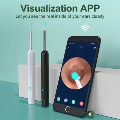 Rechargeable Ear Cleaner with HD Screen Camera image 1