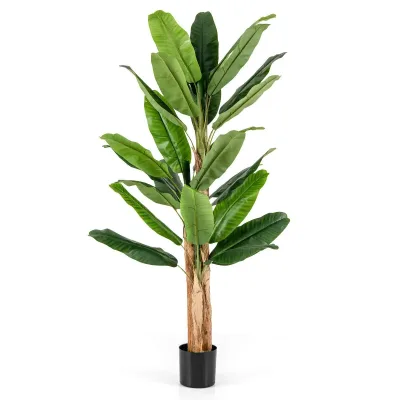 ERGOMASTER 120cm Artificial Boxwood Spiral Topiary Tree Faux