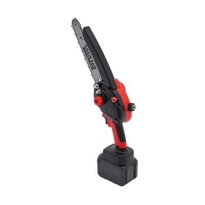 Portable Mini Chainsaw Brushless 8 Inch With Battery Powered and Fa...