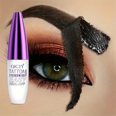 Lasting 3 Days Tattoo Easy Peel Off Eyebrow Gel Cream Types Long-Lasting Smudge-Proof Sweat Resistant  Waterproof Cosmet image 1