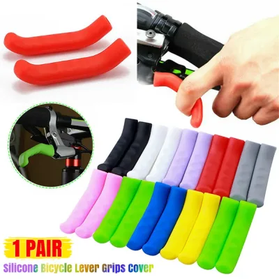 MTB BMX Bicycle Soft Brake Lever Grip Covers Pair
