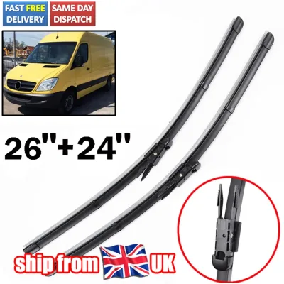 2pcs Front Windscreen Wiper Blades Window Wipers for Mercedes Sprin...