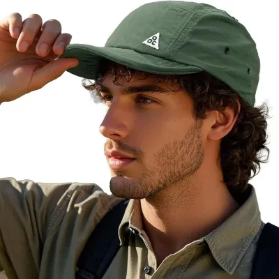 Summer Trucker Cap 5 Panel Baseball Caps Men Women Short Brim Dad Hats Flat Bill Casual Running Cap Sun Hat Couple's Cad