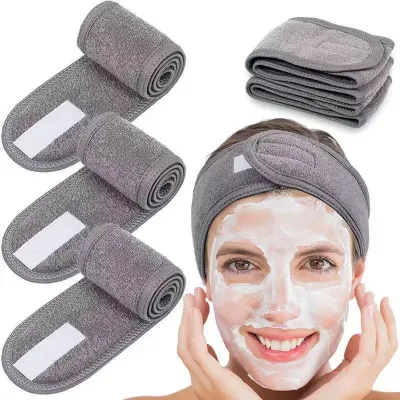 Soft Towelling SPA Headband for Face Washing and Makeup Women